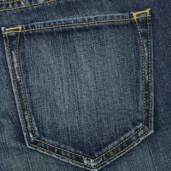 Retro Old Navy The Diva Super‎ Flare Low Rise Jeans Distressed 4 x 32 - Picture 11 of 11